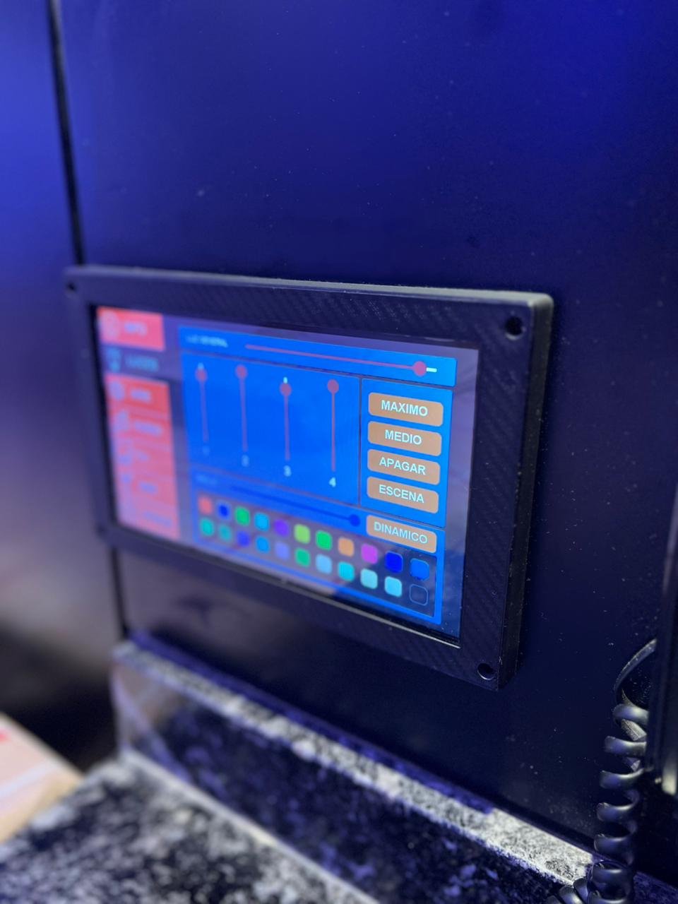 Panel de control - bar